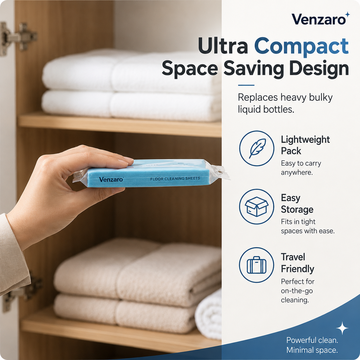 Multi-Effect Floor Cleaning Sheets