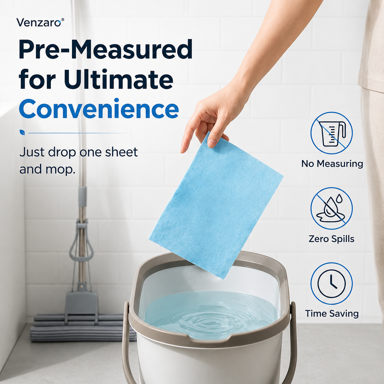 Multi-Effect Floor Cleaning Sheets