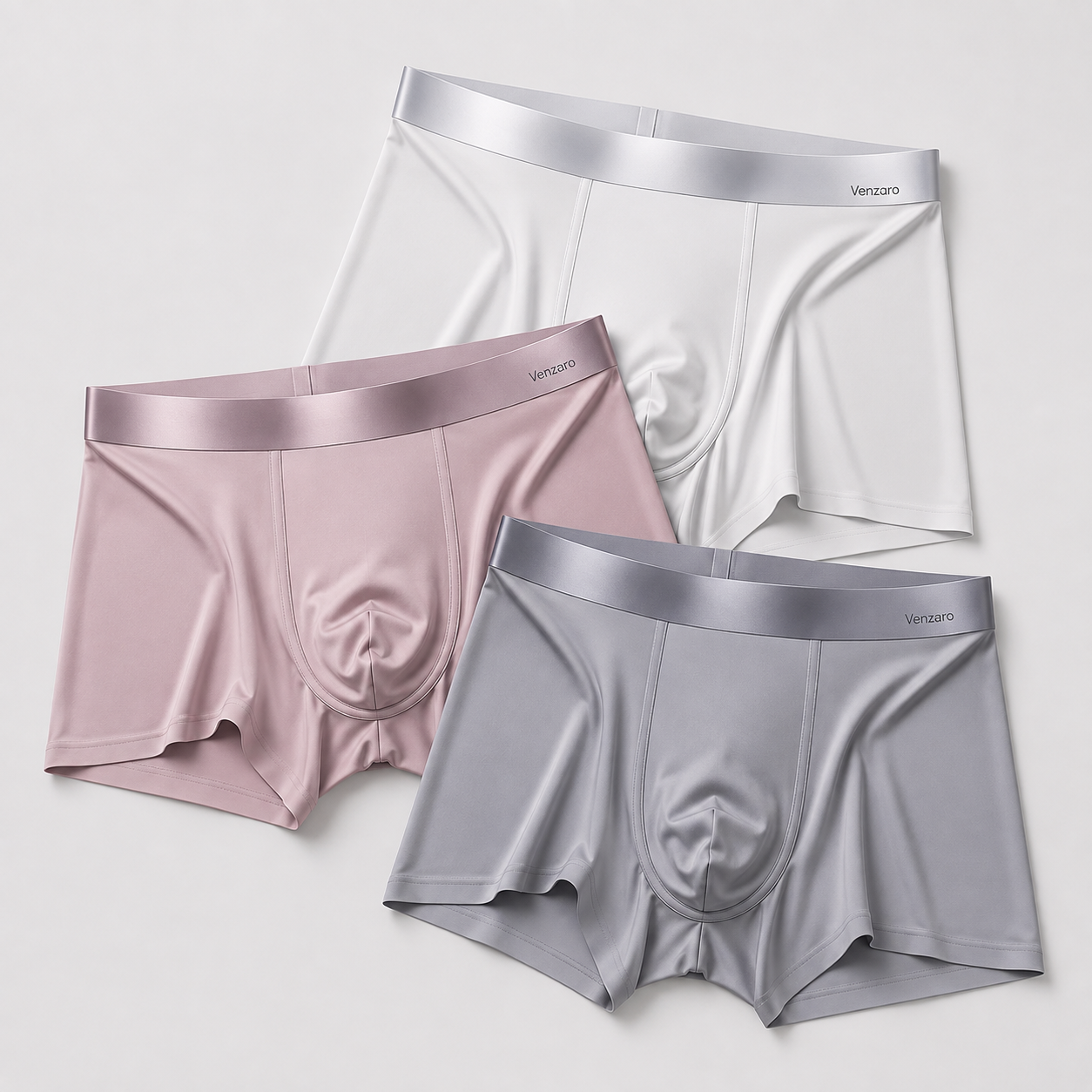 Men's Ultra Soft Ice Silk Lycra Material Comfortable Underwear | Light-Weight | Breathable | Anti-Bacterial